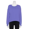 Women's Tek Gear® Stretch Fleece Crewneck Sweatshirt -Teks Gear Clothing Shop 5181941 Piper Purple