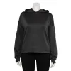 Plus Size Tek Gear® Stretch Fleece Hoodie -Teks Gear Clothing Shop 5187105 Black