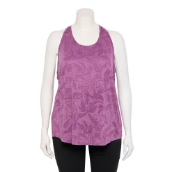 Plus Size Tek Gear® Racerback Tank 18 Plus Size Tek Gear® Racerback Tank -Teks Gear Clothing Shop 5227178 Orchid Burnout