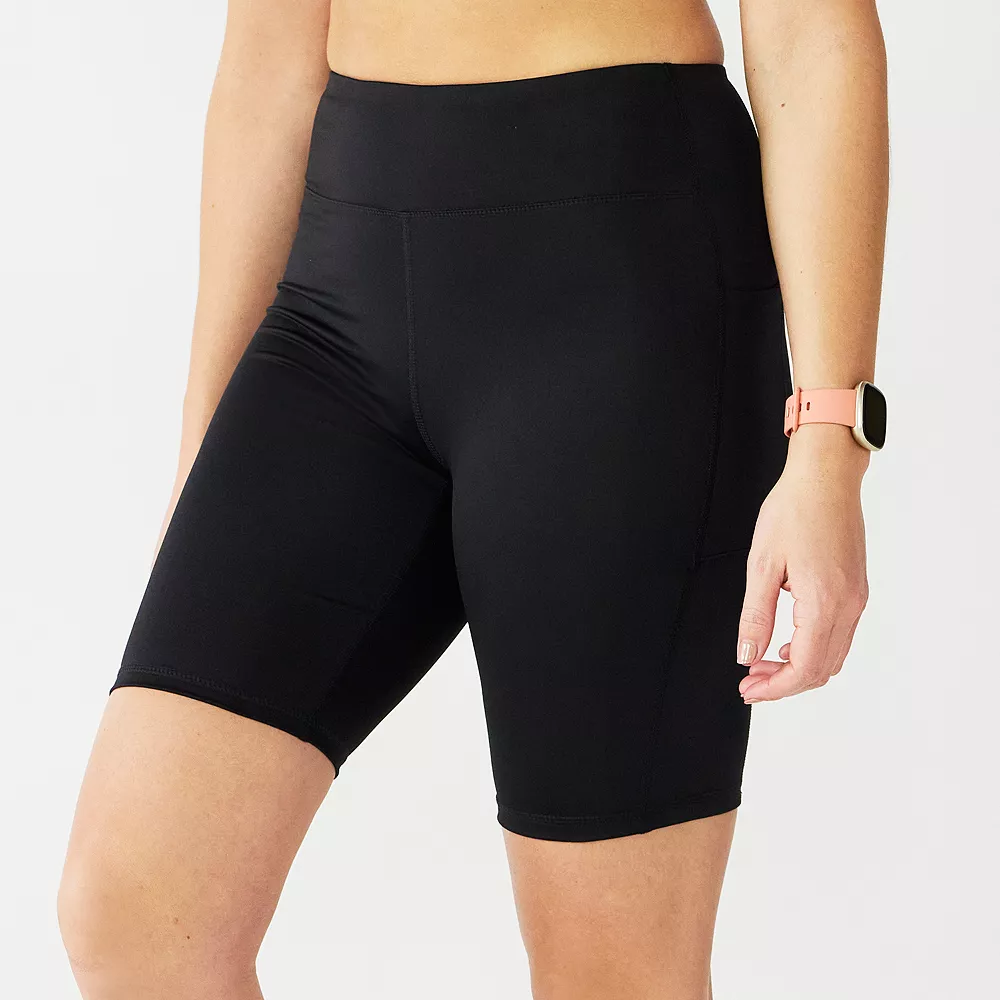 Plus Size Tek Gear® Core 9-in. High-Waisted Bike Shorts 5 Plus Size Tek Gear® Core 9-in. High-Waisted Bike Shorts - Image 3