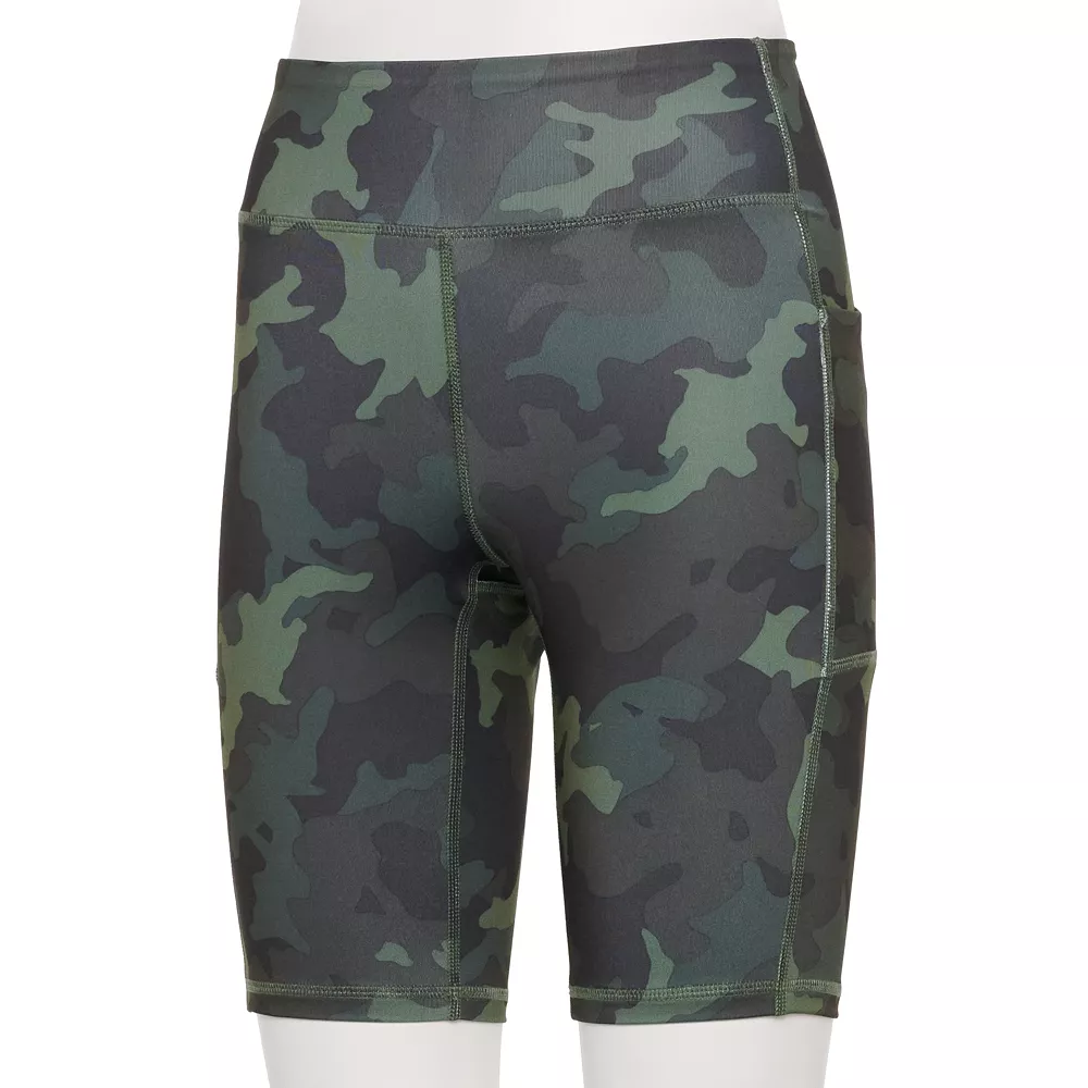 Plus Size Tek Gear® Core 9-in. High-Waisted Bike Shorts 3 Plus Size Tek Gear® Core 9-in. High-Waisted Bike Shorts