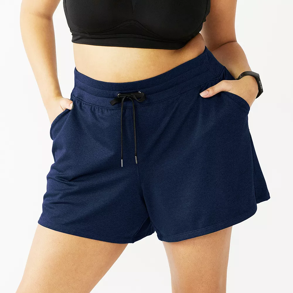 Plus Size Tek Gear® Weekend French Terry Shorts 4 Plus Size Tek Gear® Weekend French Terry Shorts - Image 2