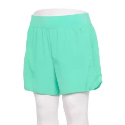 Plus Size Tek Gear® Multi-Purpose Workout Shorts -Teks Gear Clothing Shop 5231280 Shy Green