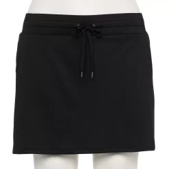 Plus Size Tek Gear® Weekend French Terry Skort -Teks Gear Clothing Shop 5231776 Black