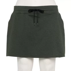 Plus Size Tek Gear® Weekend French Terry Skort -Teks Gear Clothing Shop 5231776 Esta Olive