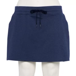Plus Size Tek Gear® Weekend French Terry Skort -Teks Gear Clothing Shop 5231776 Navy Romance