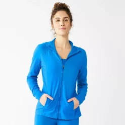 Women's Tek Gear® Essential Hooded Jacket -Teks Gear Clothing Shop 5232469 Beyond Blue