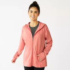 Women's Tek Gear® Essential Hooded Jacket -Teks Gear Clothing Shop 5232469 Island Melon