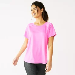 Women's Tek Gear® Core Crewneck Tee 16 Women's Tek Gear® Core Crewneck Tee -Teks Gear Clothing Shop 5232488 Pink Trillion