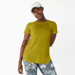 Women's Tek Gear® High Slit Tunic Tee -Teks Gear Clothing Shop 5232496 Lime Verbena