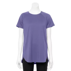 Women's Tek Gear® High Slit Tunic Tee -Teks Gear Clothing Shop 5232496 Piper Purple