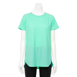 Women's Tek Gear® High Slit Tunic Tee -Teks Gear Clothing Shop 5232496 Shy Green