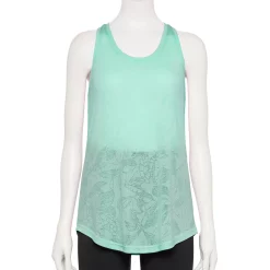 Women's Tek Gear® Racerback Tank -Teks Gear Clothing Shop 5232771 Aqua Burnout