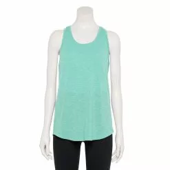 Women's Tek Gear® Racerback Tank -Teks Gear Clothing Shop 5232771 Aqua Crystal