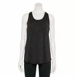 Women's Tek Gear® Racerback Tank -Teks Gear Clothing Shop 5232771 Black