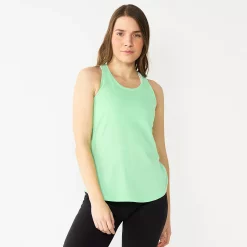 Women's Tek Gear® Racerback Tank -Teks Gear Clothing Shop 5232771 Mint Breeze