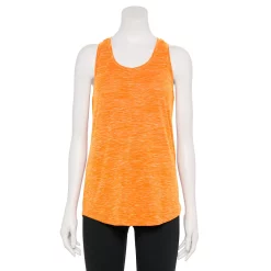 Women's Tek Gear® Racerback Tank -Teks Gear Clothing Shop 5232771 Orange Jazz