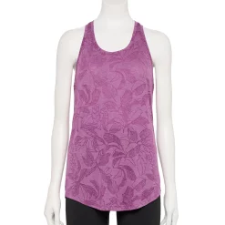Women's Tek Gear® Racerback Tank -Teks Gear Clothing Shop 5232771 Orchid Burnout