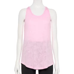 Women's Tek Gear® Racerback Tank -Teks Gear Clothing Shop 5232771 Pink Burnout