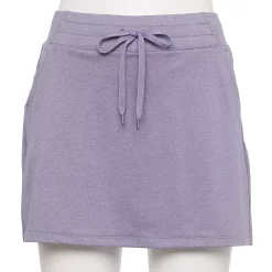 Women's Tek Gear® Weekend French Terry Skort -Teks Gear Clothing Shop 5234072 Grape Yard
