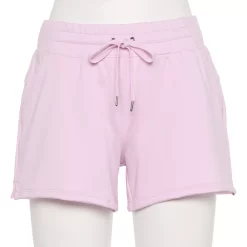 Women's Tek Gear® Weekend French Terry Shorts -Teks Gear Clothing Shop 5234595 Daydream Purple