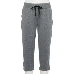 Women's Tek Gear® Weekend French Terry Capris 12 Women's Tek Gear® Weekend French Terry Capris -Teks Gear Clothing Shop 5235143 Charcoal