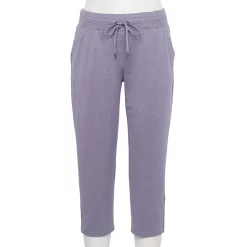 Women's Tek Gear® Weekend French Terry Capris 13 Women's Tek Gear® Weekend French Terry Capris -Teks Gear Clothing Shop 5235143 Grape Yard