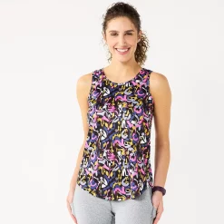 Petite Tek Gear® Core Crewneck Tank -Teks Gear Clothing Shop 5236238 Black Shapes