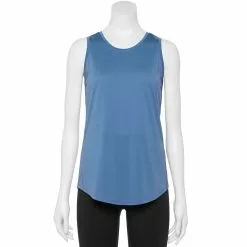 Petite Tek Gear® Core Crewneck Tank -Teks Gear Clothing Shop 5236238 Finley Blue