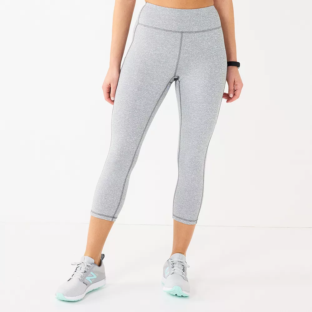 Petite Tek Gear® Core High-Waisted Capri Leggings 8 Petite Tek Gear® Core High-Waisted Capri Leggings - Image 6