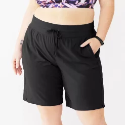 Plus Size Tek Gear® Essential Bermuda Shorts -Teks Gear Clothing Shop 5242807 Black