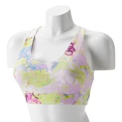 Tek Gear® Core Medium-Impact V-Neck Sports Bra -Teks Gear Clothing Shop 5256799 Lilac Swirled