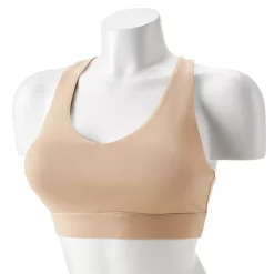 Tek Gear® Core Medium-Impact V-Neck Sports Bra -Teks Gear Clothing Shop 5256799 Mini Latte