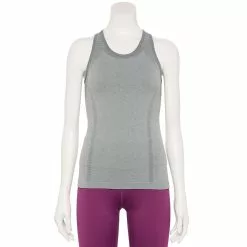 Women's Tek Gear® Seamless Racerback Tank -Teks Gear Clothing Shop 5256946 Smokey Slate
