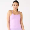 Women's Tek Gear® Brushed Strappy Tank 1 Women's Tek Gear® Brushed Strappy Tank -Teks Gear Clothing Shop 5257120 Little Lavendar