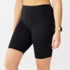 Women's Tek Gear® Core 9-in. High-Waisted Bike Shorts -Teks Gear Clothing Shop 5259015 Black
