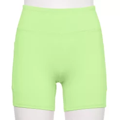 Women's Tek Gear® Core 5-in. High-Waisted Bike Shorts -Teks Gear Clothing Shop 5259297 Brisk Mint