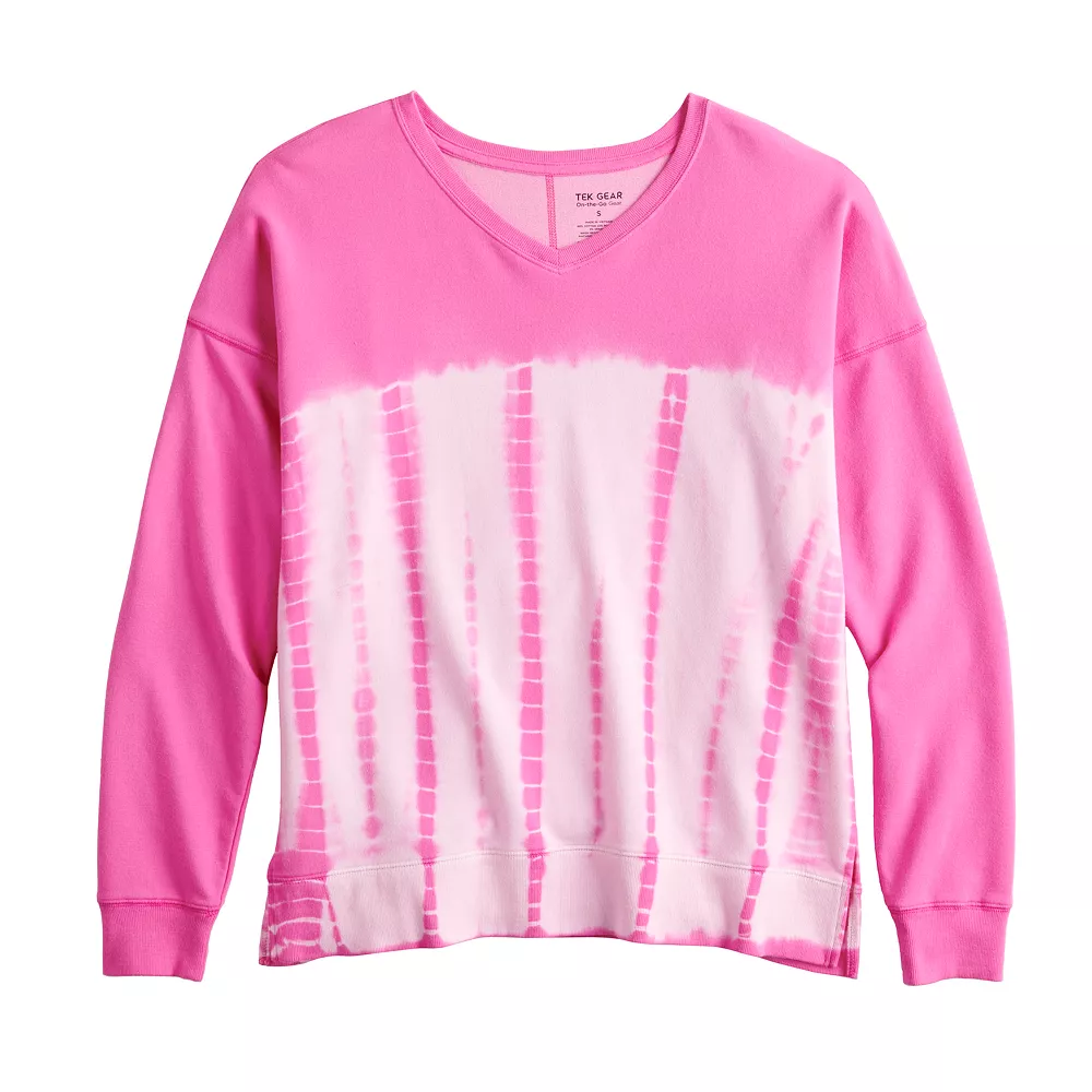 Women's Tek Gear® French Terry Sweatshirt 11 Women's Tek Gear® French Terry Sweatshirt - Image 9