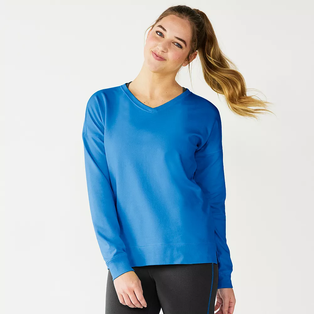 Women's Tek Gear® French Terry Sweatshirt 6 Women's Tek Gear® French Terry Sweatshirt - Image 4