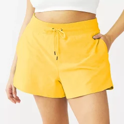 Plus Size Tek Gear® Essential Drawstring Shorts -Teks Gear Clothing Shop 5280466 Campfire