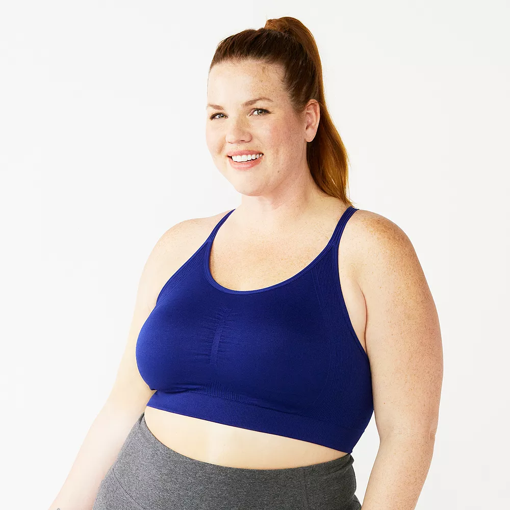 Plus Size Tek Gear® Seamless Low-Impact Sports Bra 7 Plus Size Tek Gear® Seamless Low-Impact Sports Bra - Image 5