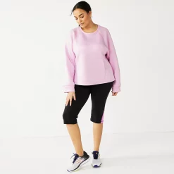 Plus Size Tek Gear® Run Popover Top -Teks Gear Clothing Shop 5481926 ALT9