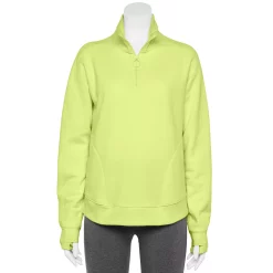 Women's Tek Gear® Quarter-Zip Ultrasoft Fleece Jacket -Teks Gear Clothing Shop 5521867 Real Lemon