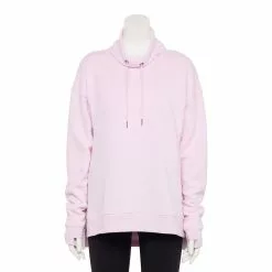 Women's Tek Gear® Ultrasoft Fleece Cowlneck Tunic 16 Women's Tek Gear® Ultrasoft Fleece Cowlneck Tunic -Teks Gear Clothing Shop 5521899 Adoring Lilac