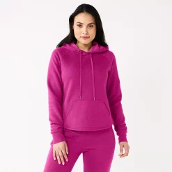 Women's Tek Gear® Ultrasoft Fleece Hoodie -Teks Gear Clothing Shop 5522495 Fantasy Berry