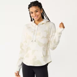 Women's Tek Gear® Ultrasoft Fleece Hoodie -Teks Gear Clothing Shop 5522495 White Camo