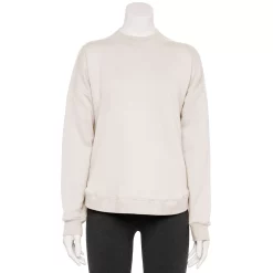 Women's Tek Gear® Ultrasoft Fleece Mockneck Sweatshirt -Teks Gear Clothing Shop 5523249 Natural Scallop