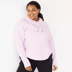 Plus Size Tek Gear® Ultrasoft Fleece Hoodie -Teks Gear Clothing Shop 5527170 Adoring Lilac