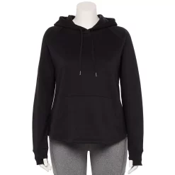 Plus Size Tek Gear® Ultrasoft Fleece Hoodie -Teks Gear Clothing Shop 5527170 Black