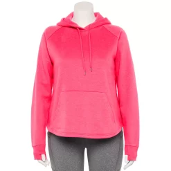 Plus Size Tek Gear® Ultrasoft Fleece Hoodie -Teks Gear Clothing Shop 5527170 Fanatic Pink